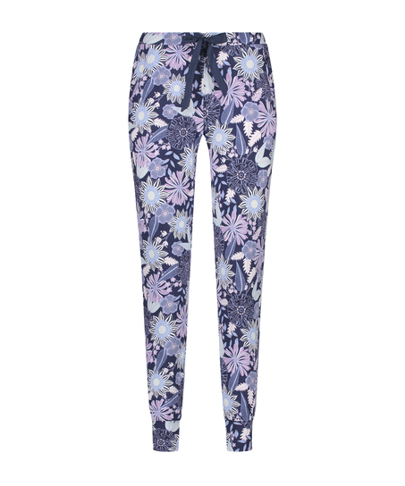 Pantalon de pyjama Jersey, Bleu