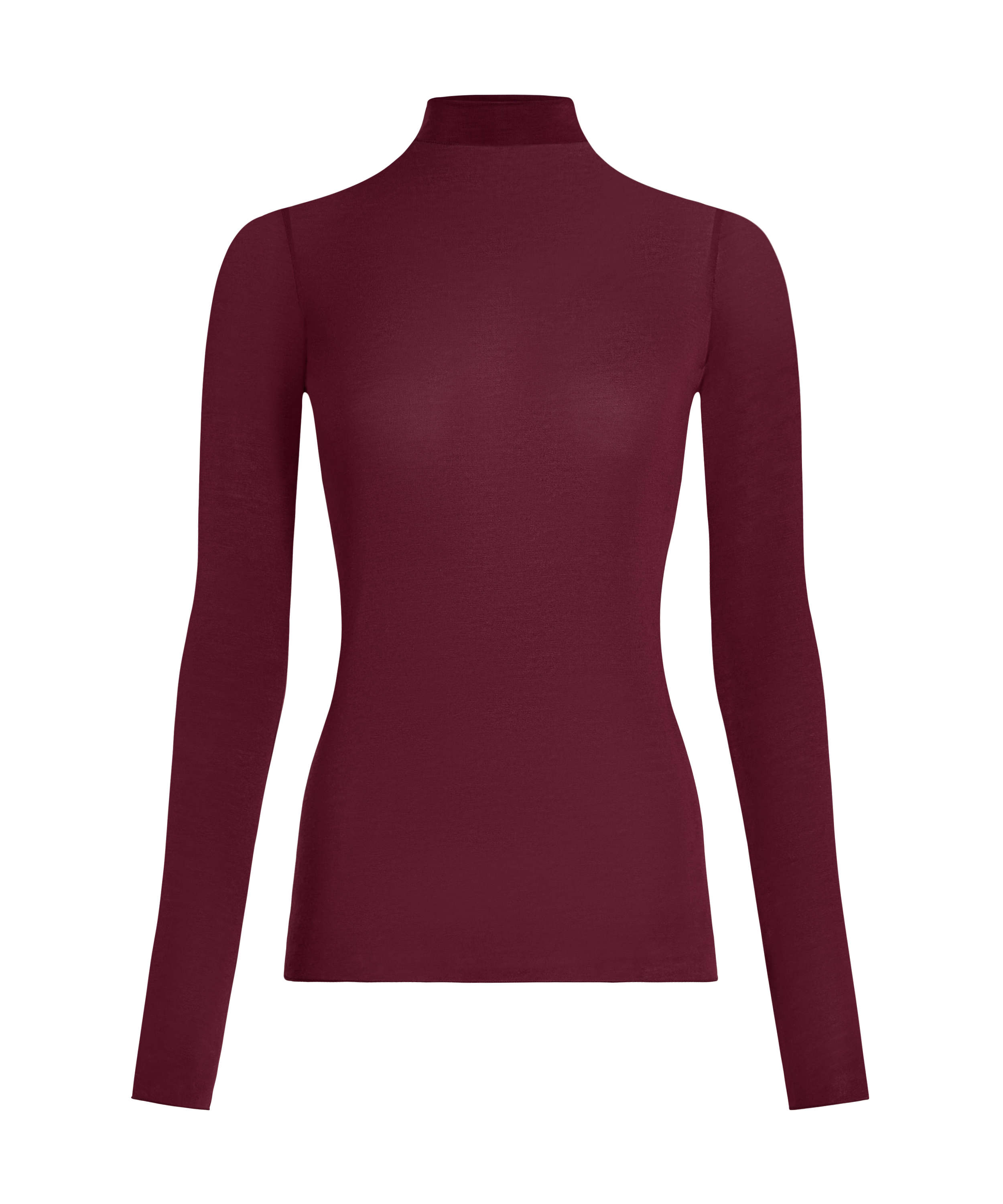 super soft Turtleneck shirt met Cashmere, Paars, main