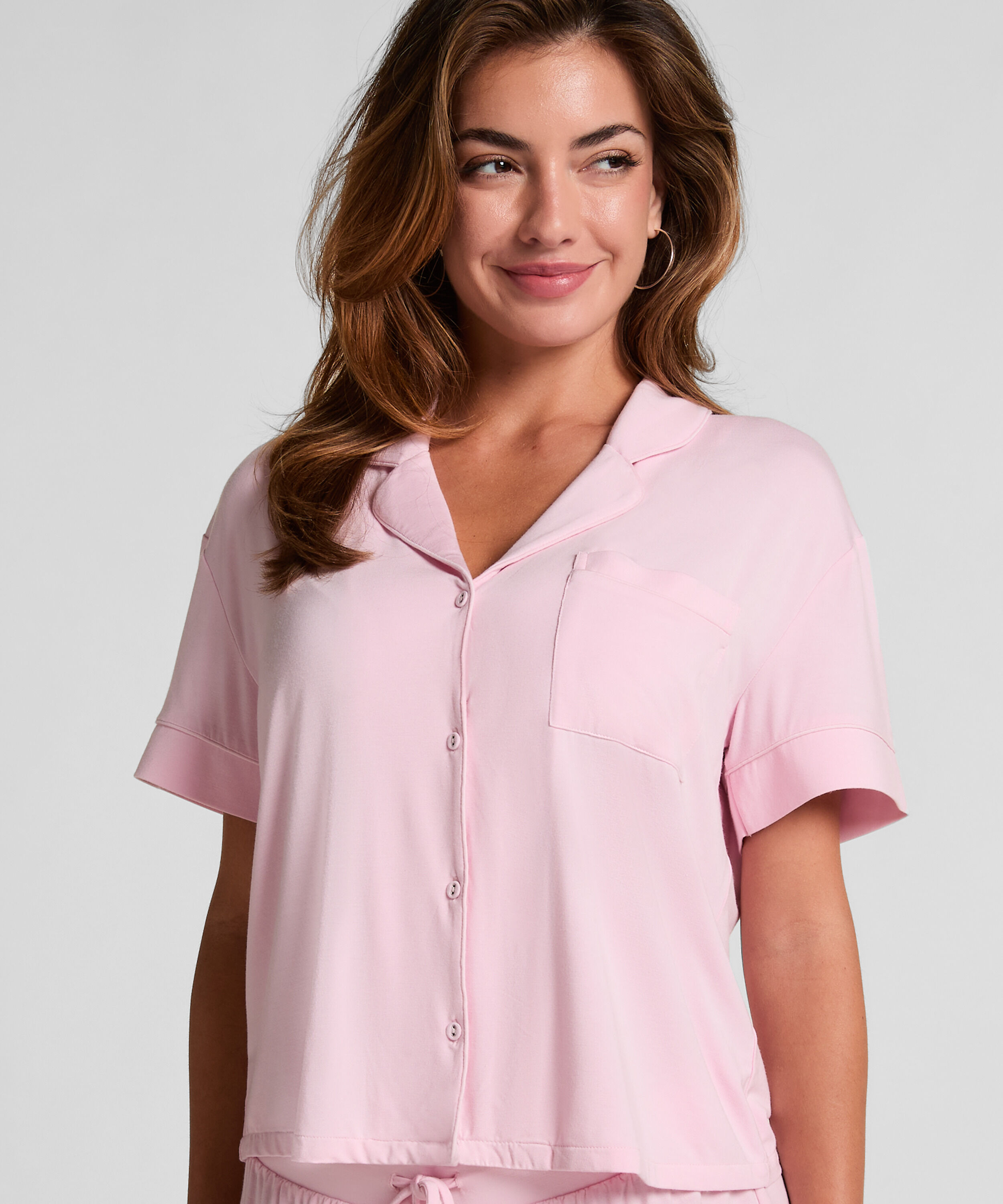 Jacket Jersey Essential, Roze