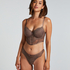 Soutien-gorge à armatures préformé longline Arabella, Brun