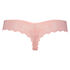 String Invisible Lace back, Rose
