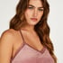 Top Velours Lace, Rose
