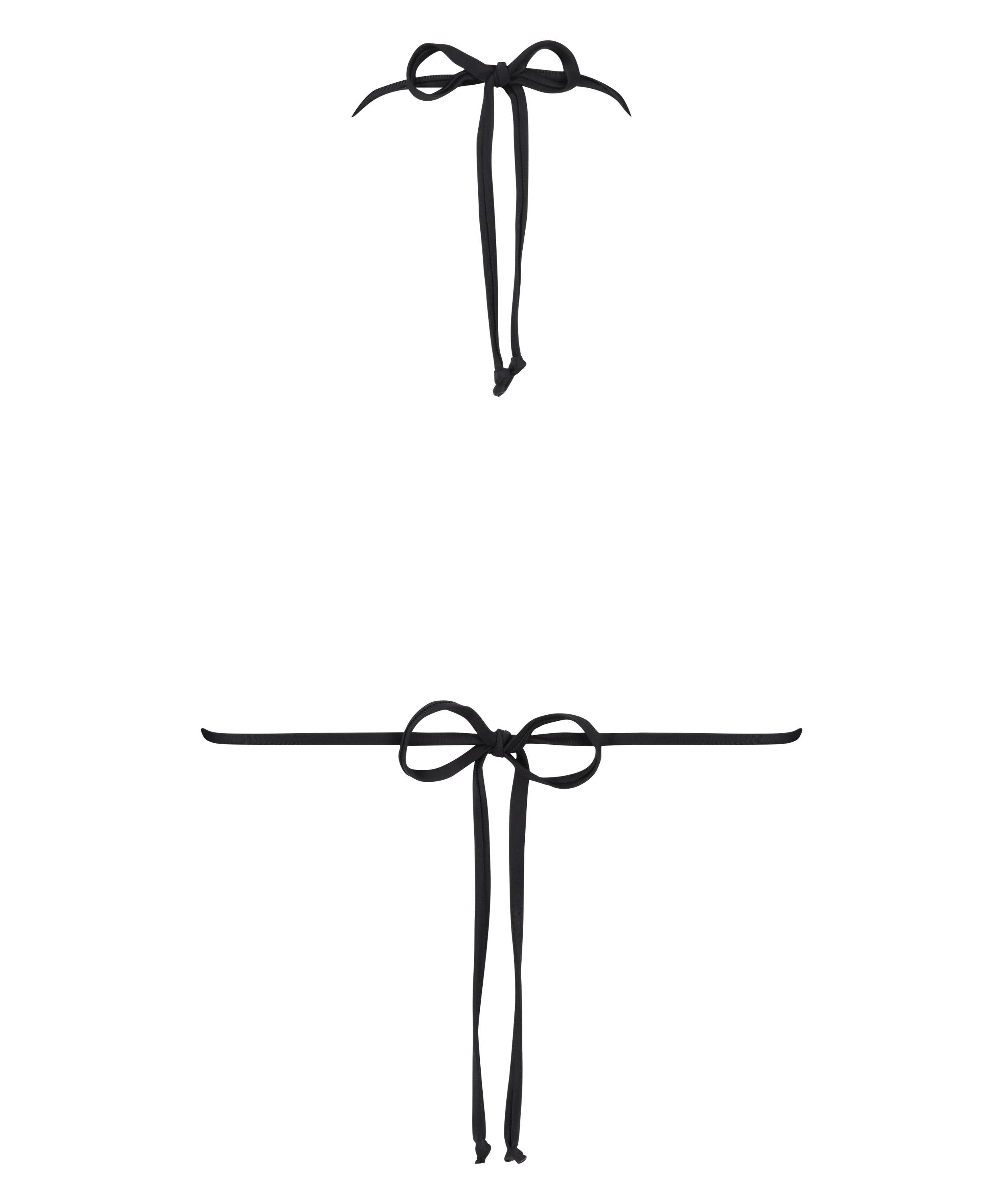 Triangel bikinitop Doha, Zwart, main