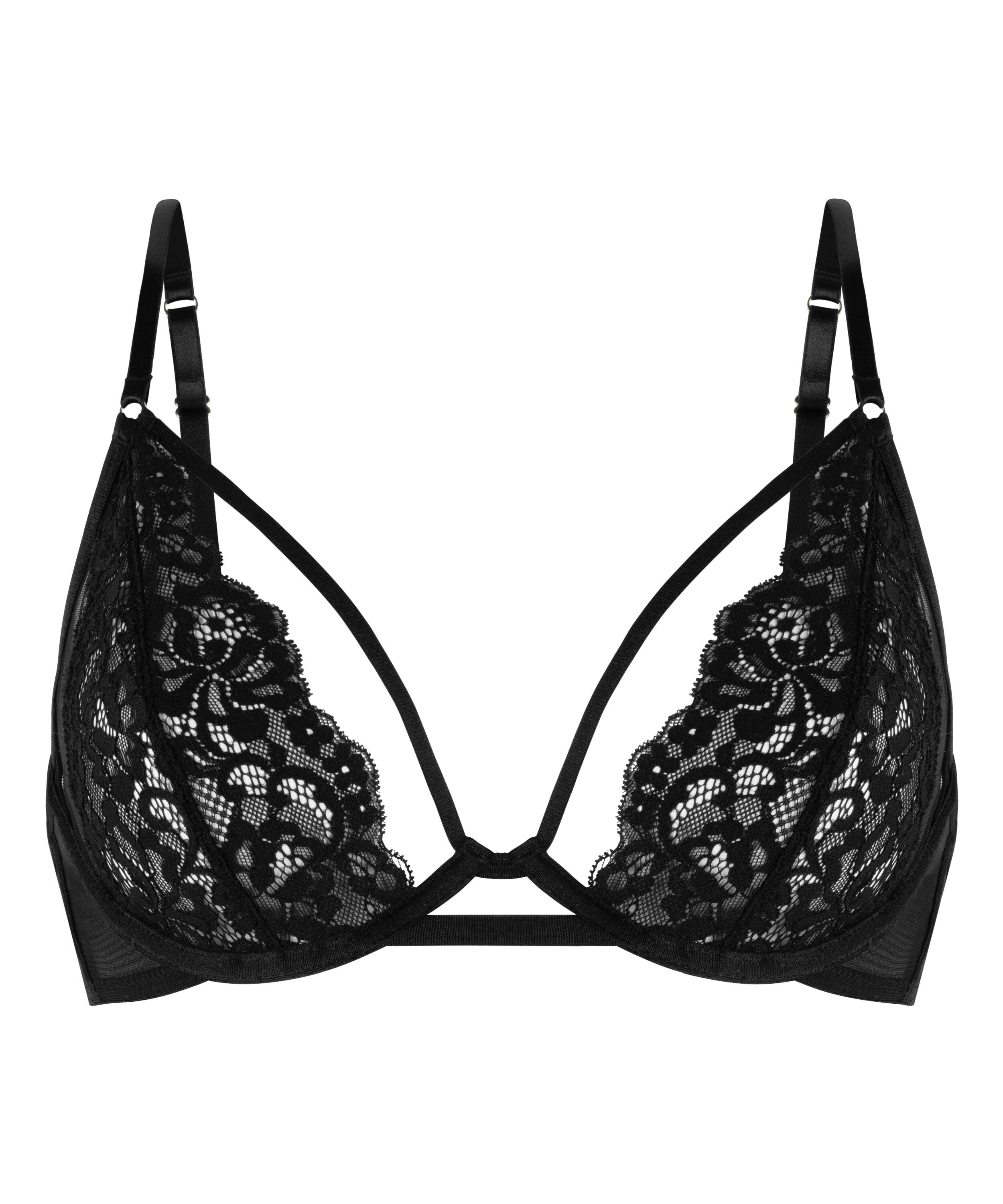 Soutien-gorge &agrave; armatures non-pr&eacute;form&eacute; Cinnamon, Noir