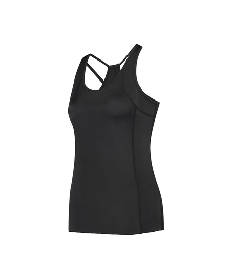 HKMX Sport slim fit débardeur, Noir