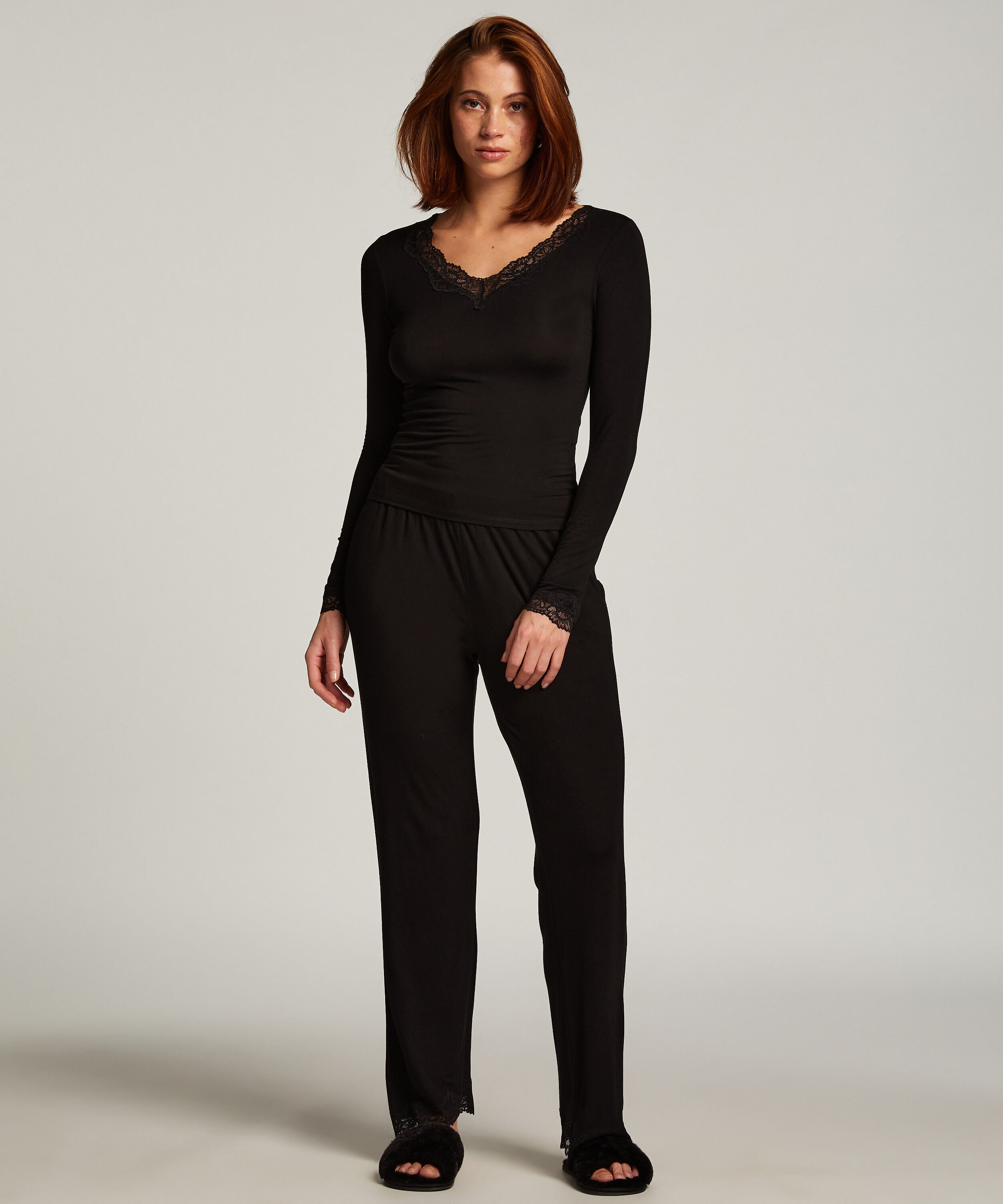 Pyjama set, Zwart Pyjama set, Zwart