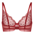 Soutien-gorge &agrave; armatures non-pr&eacute;form&eacute; Cordelie, Rouge