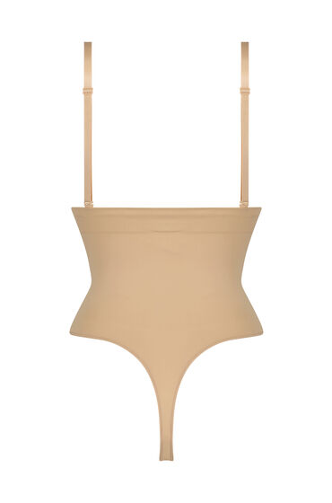 Hunkemöller Naadloze corrigerend string met hoge taille Beige, foto 2