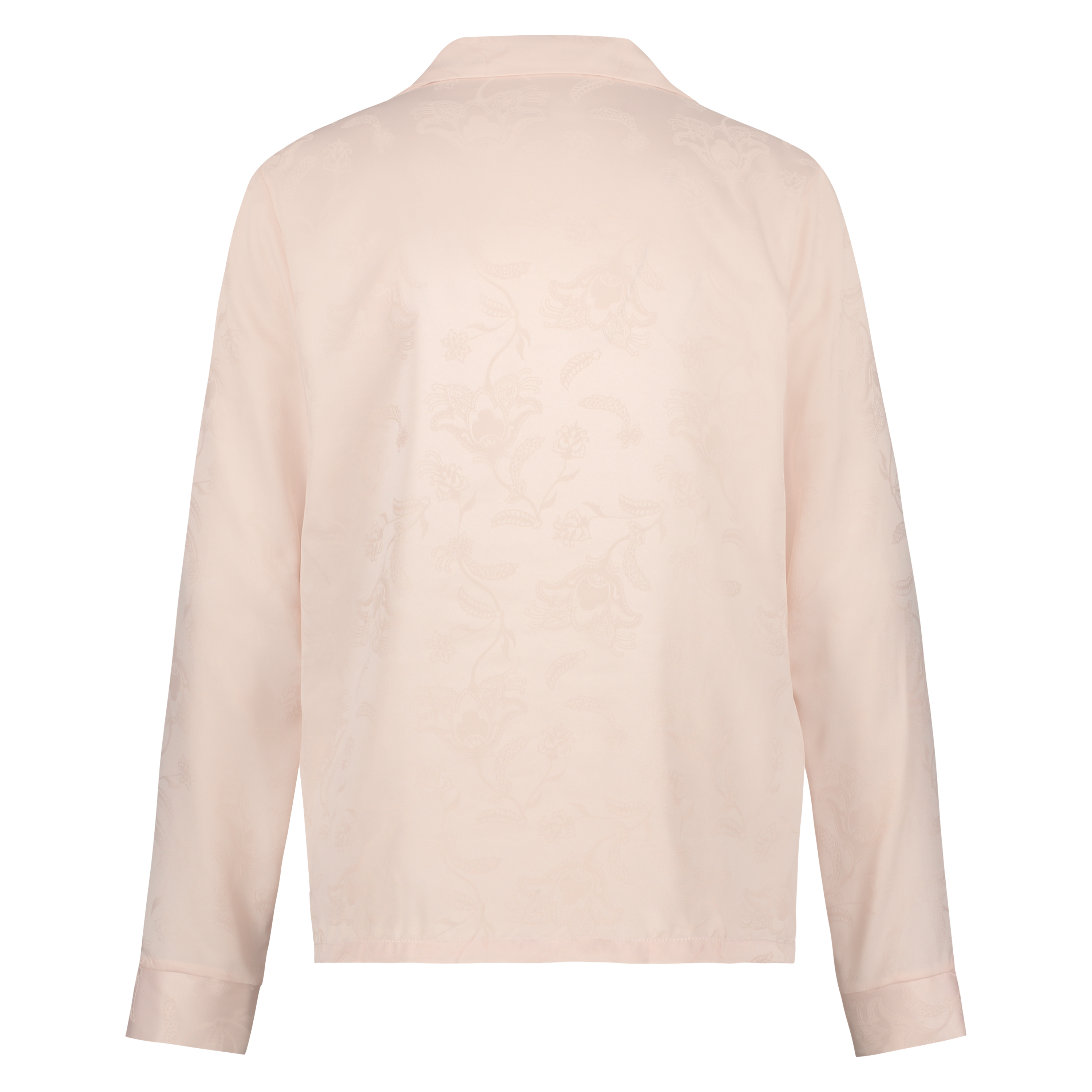 Haut de pyjama Satin, Rose, main