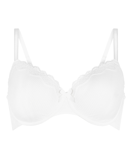 Soutien-gorge &agrave; armatures rembourr&eacute; Lola, Blanc