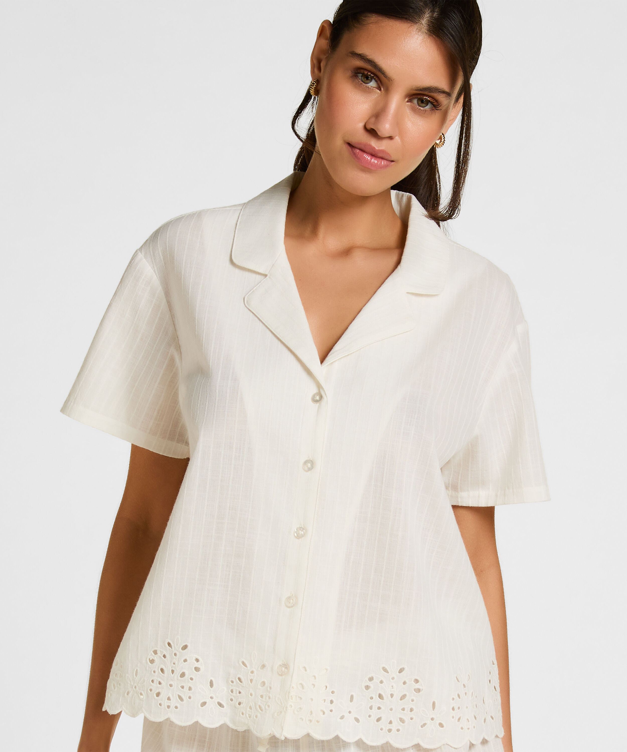 Jacket Scallop, Wit
