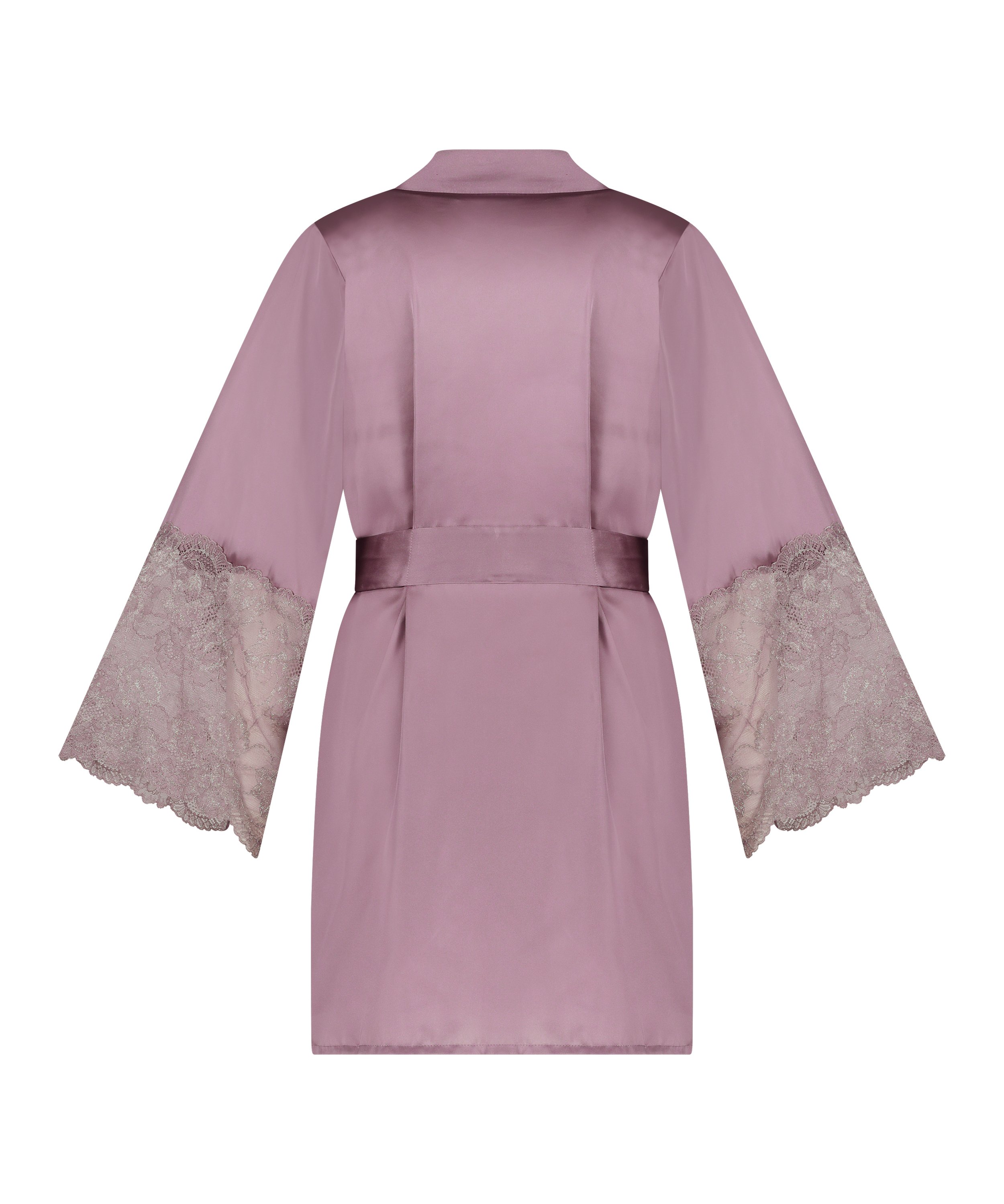 Kimono Satin, Paars, main