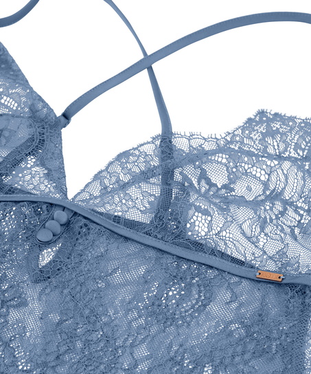 Cami Lace Delphine, Blauw