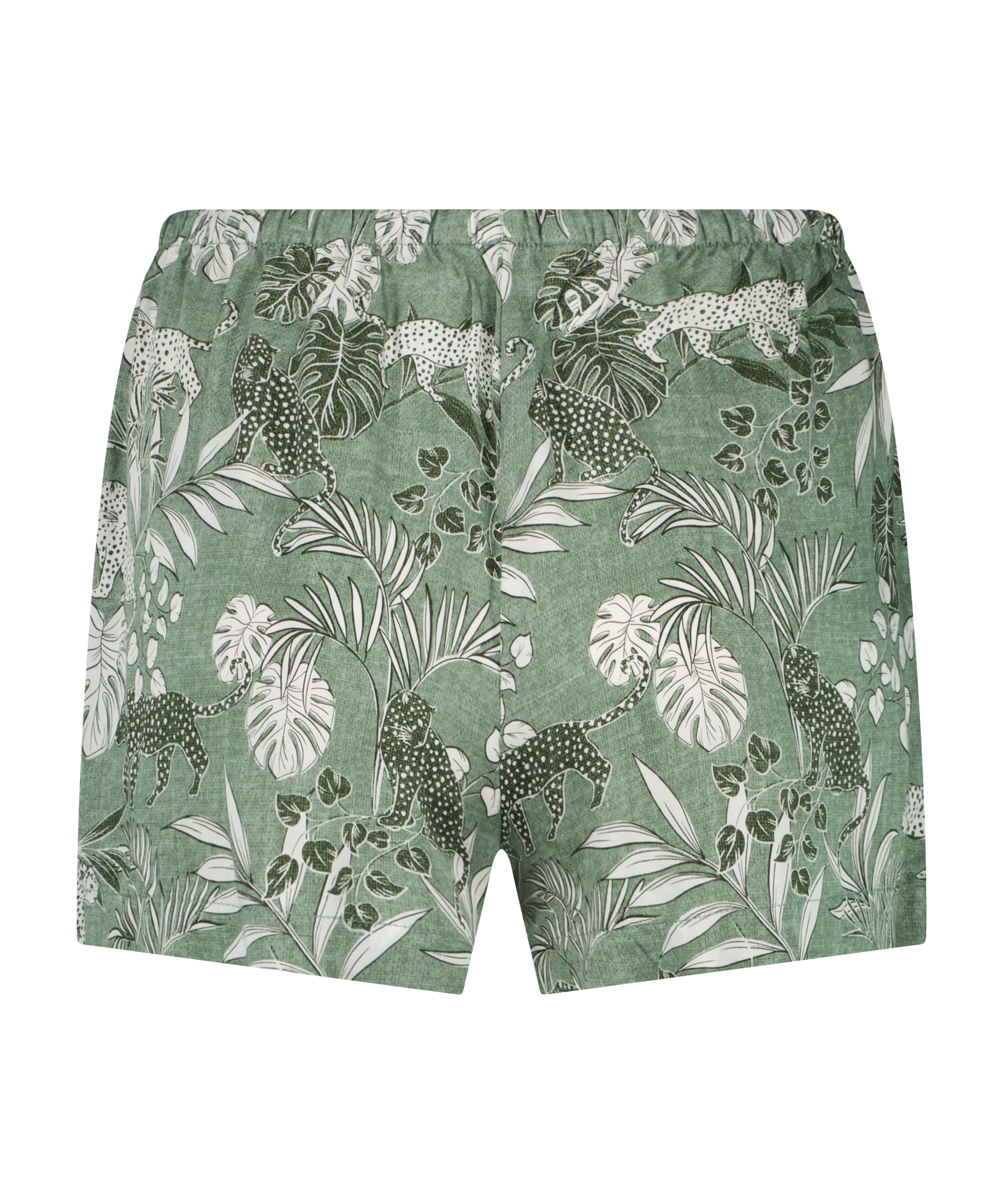 Short de pijama, Vert, main