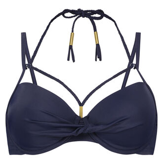 Voorgevormde beugel bikinitop Sunset Dream, Blauw