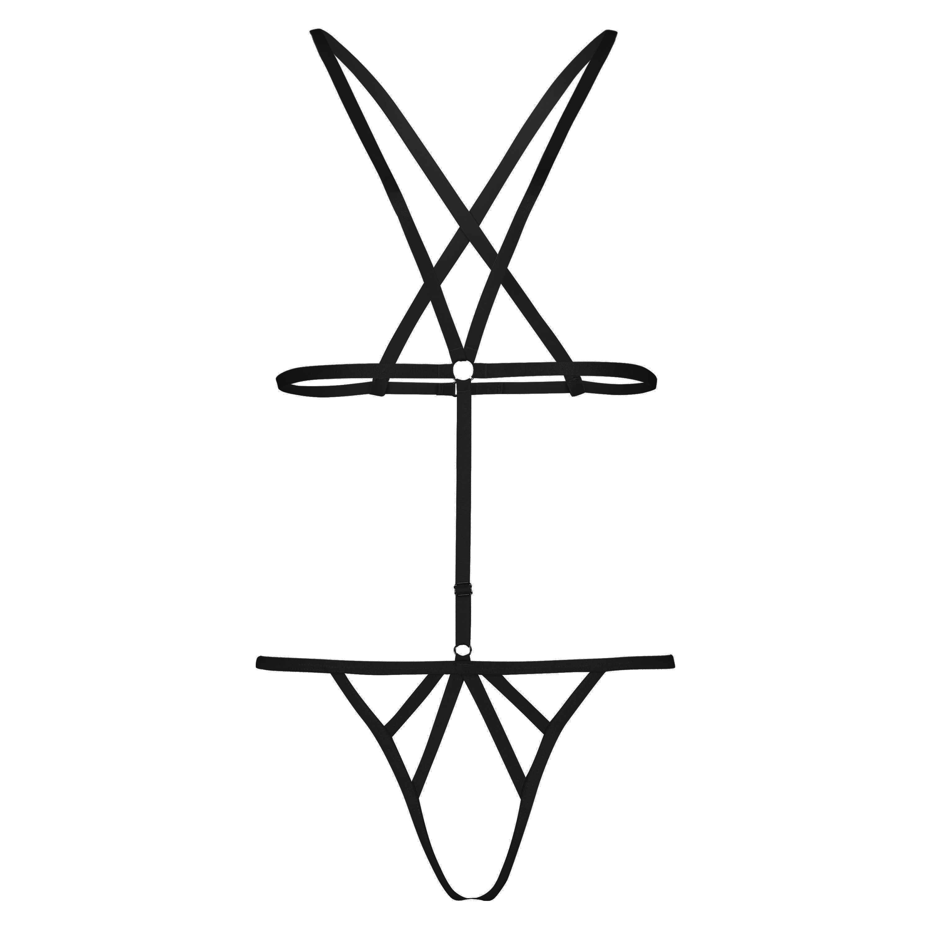 Playsuit Narelle, Zwart, main