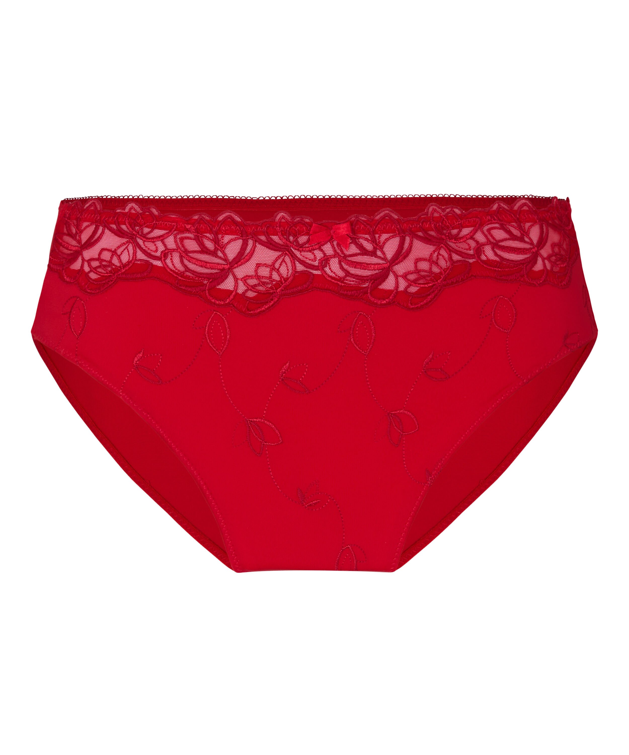 Hoge slip Diva, Rood