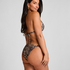Triangel bikinitop Animalia, Bruin