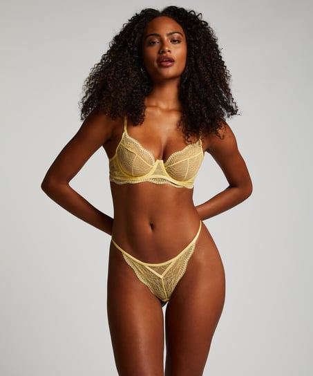 Soutien-gorge non-rembourré à armatures Isabelle, Jaune
