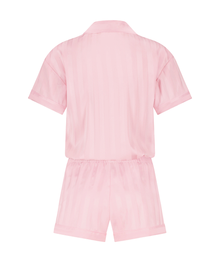 Pyjamaset Satin, Roze