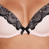 Soutien-gorge &agrave; armatures Gina, Rose