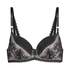 Soutien-gorge à armatures non-préformé Malika, Noir