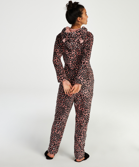 Onesie Leopard, Roze
