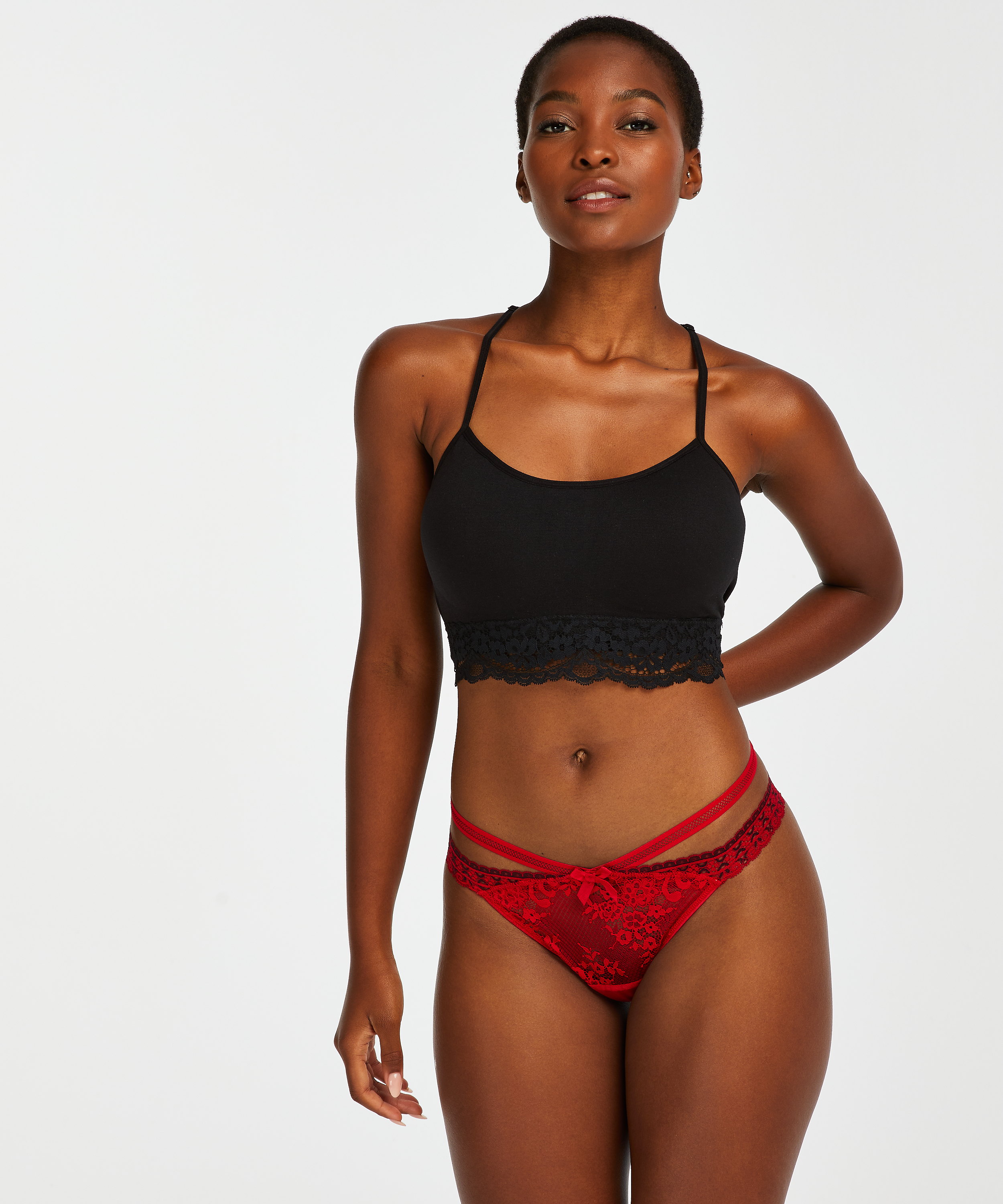 Lage string Cantaine, Rood, main