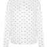 Pyjama Top Loose Pointelle, Blanc