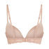Voorgevormde push-up beugel bh Angie, Beige