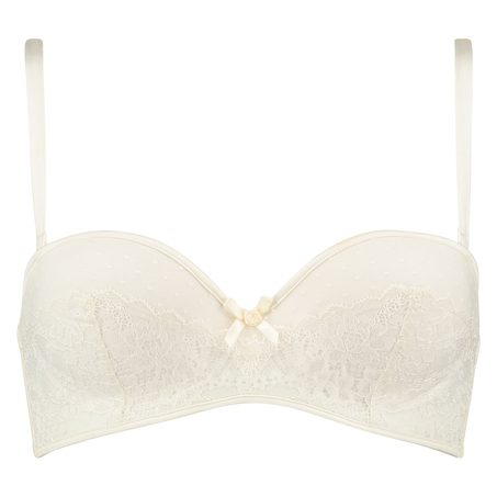 Voorgevormde strapless beugel bh Ramona, Wit