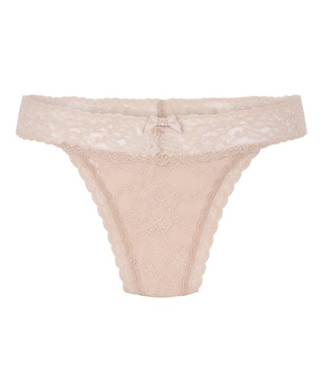 String extra bas Madison, Beige