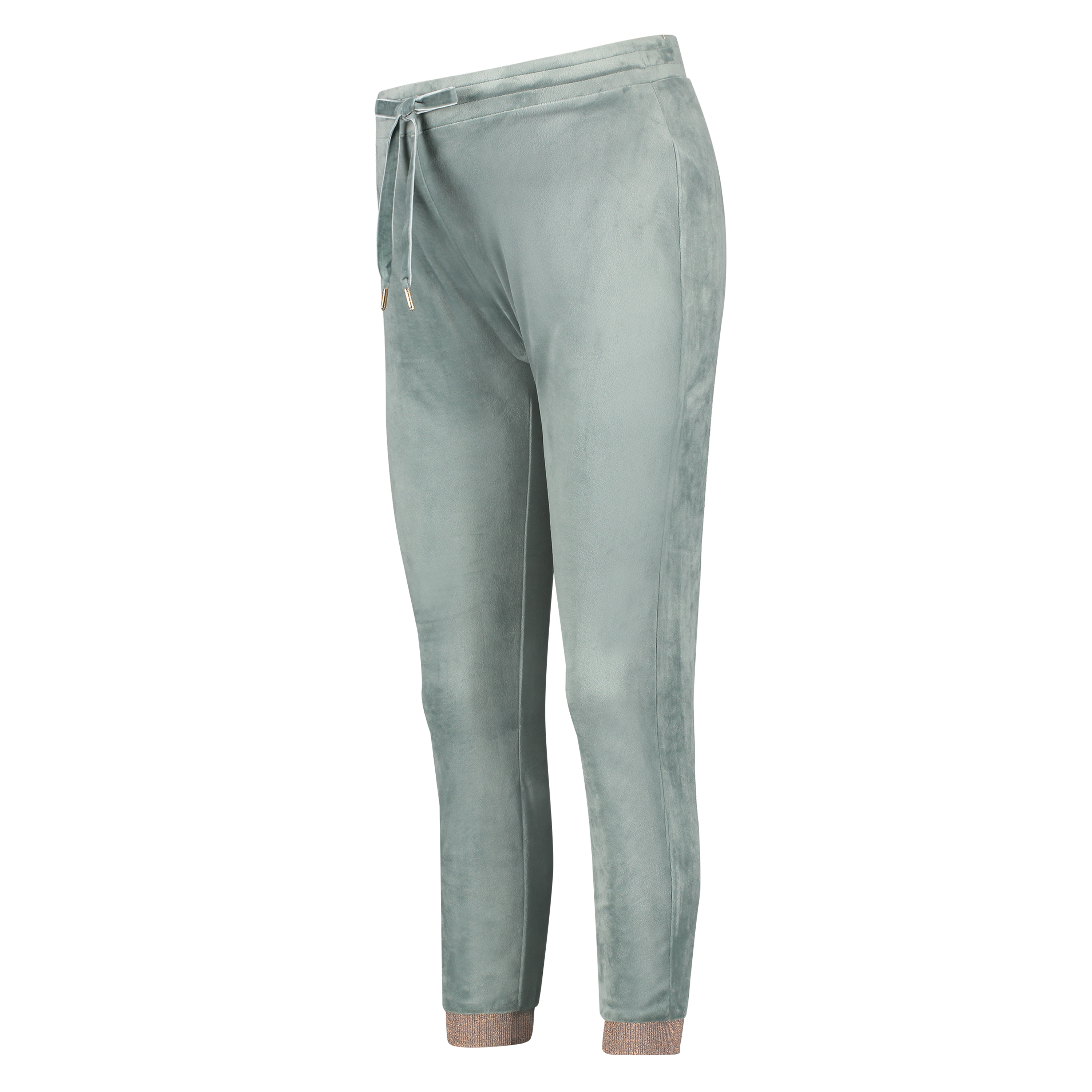 Petite Joggingbroek Velours, Groen, main