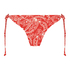 Brazilian tanga bikinibroekje Paisley, Rood