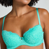 Soutien-gorge &agrave; armatures pr&eacute;form&eacute; Marine, Vert