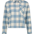 Haut de Pyjama Flanel, Bleu