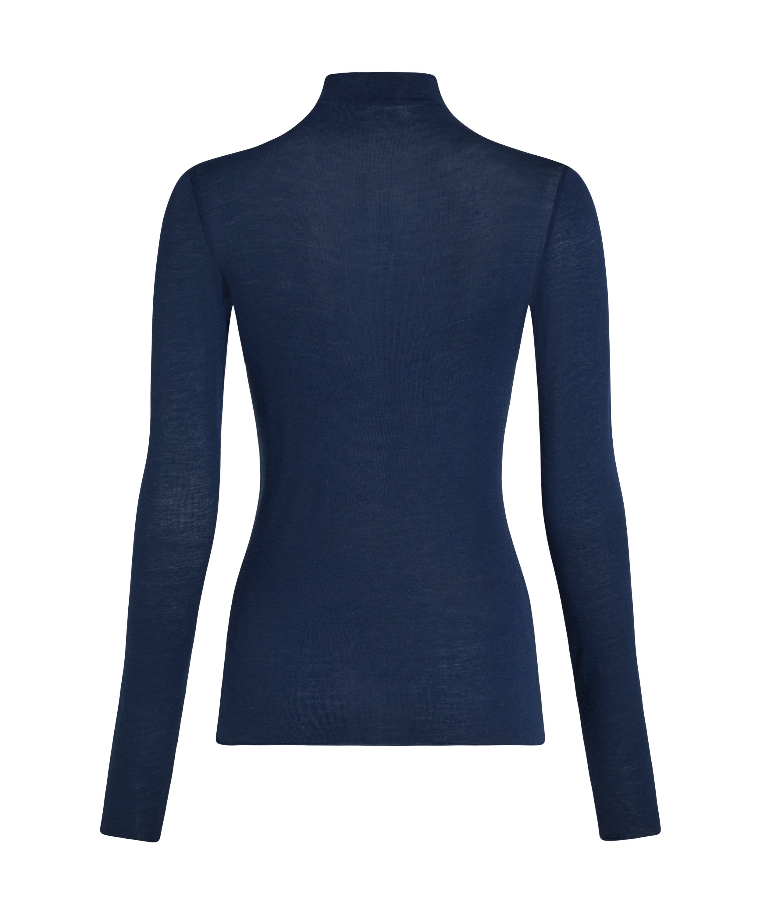 super soft Turtleneck shirt met Cashmere, Blauw, main
