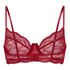 Soutien-gorge non-rembourré à armatures Isabelle, Rouge