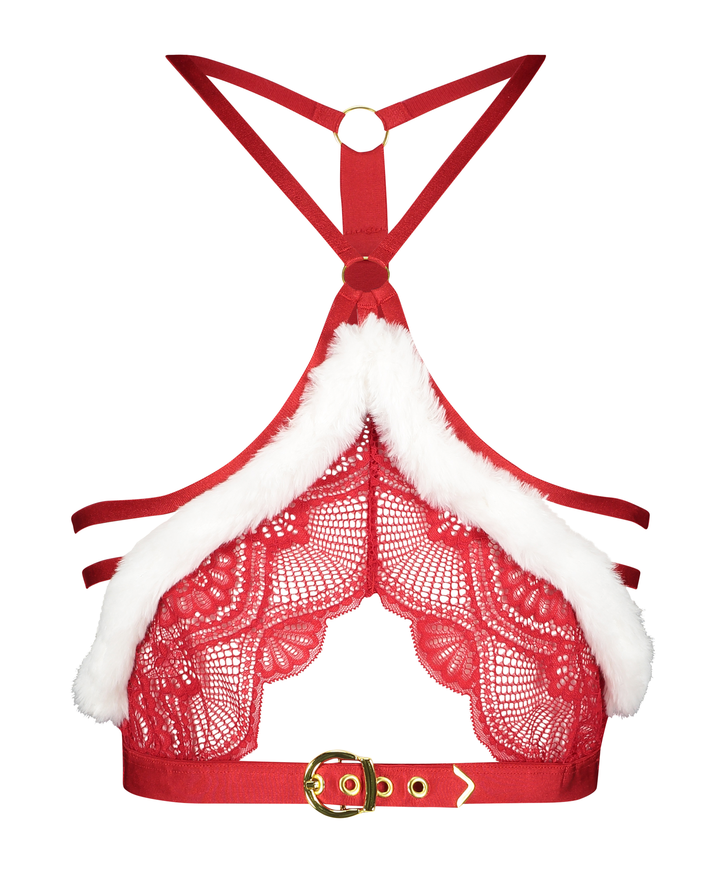 Brassi&egrave;re Cindy, Rouge, main