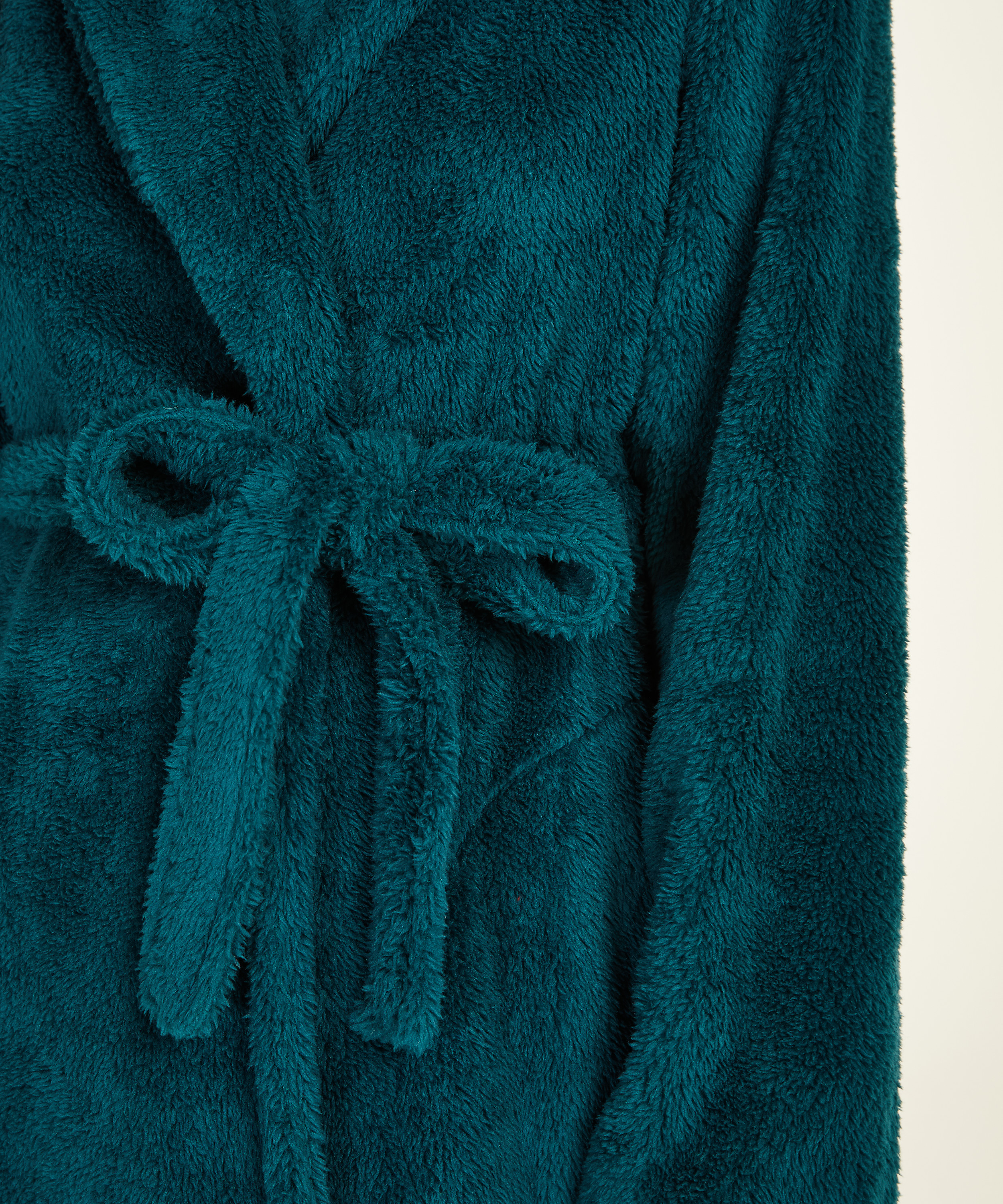 Peignoir Fleece, Bleu, main