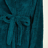 Peignoir Fleece, Bleu