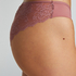 Invisible brazilian Lace Back, Roze
