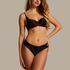 Soutien-gorge à armatures préformé Silke, Noir