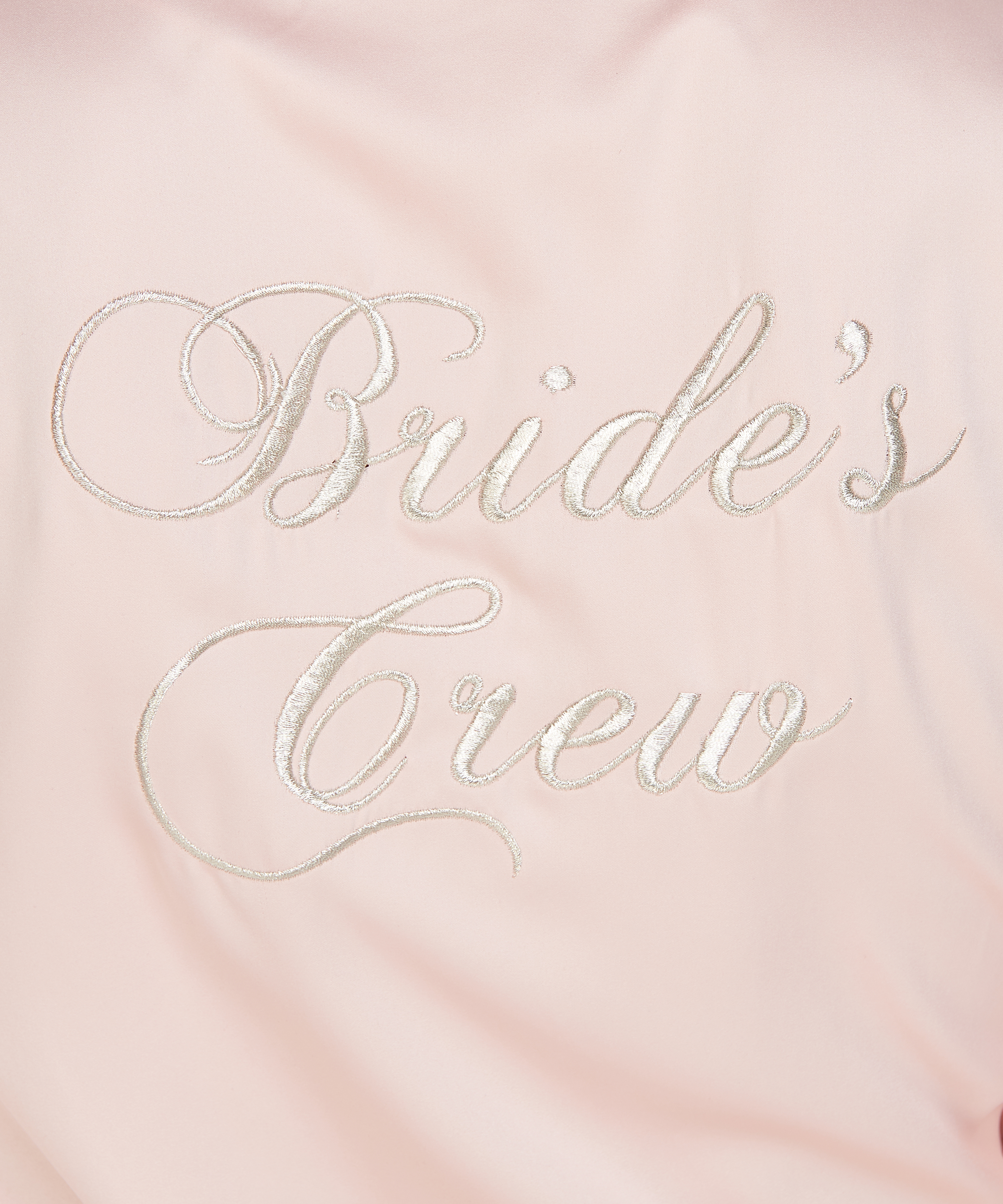 Kimono satijn Bridal, Roze, main