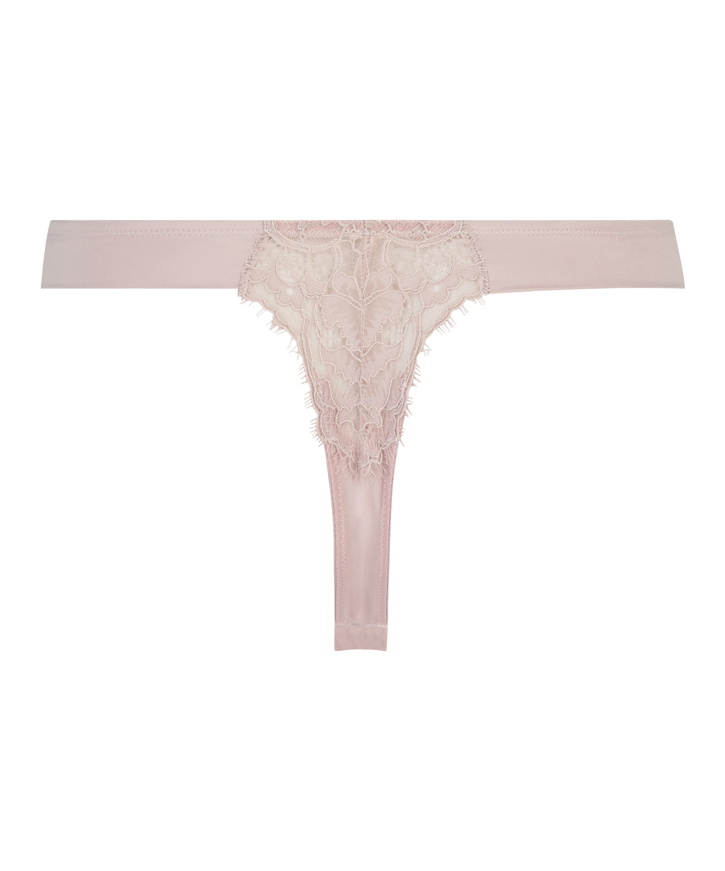 Hoog uitgesneden string Leni, Paars, main