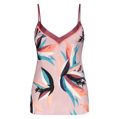 Camisole en satin, Pourpre