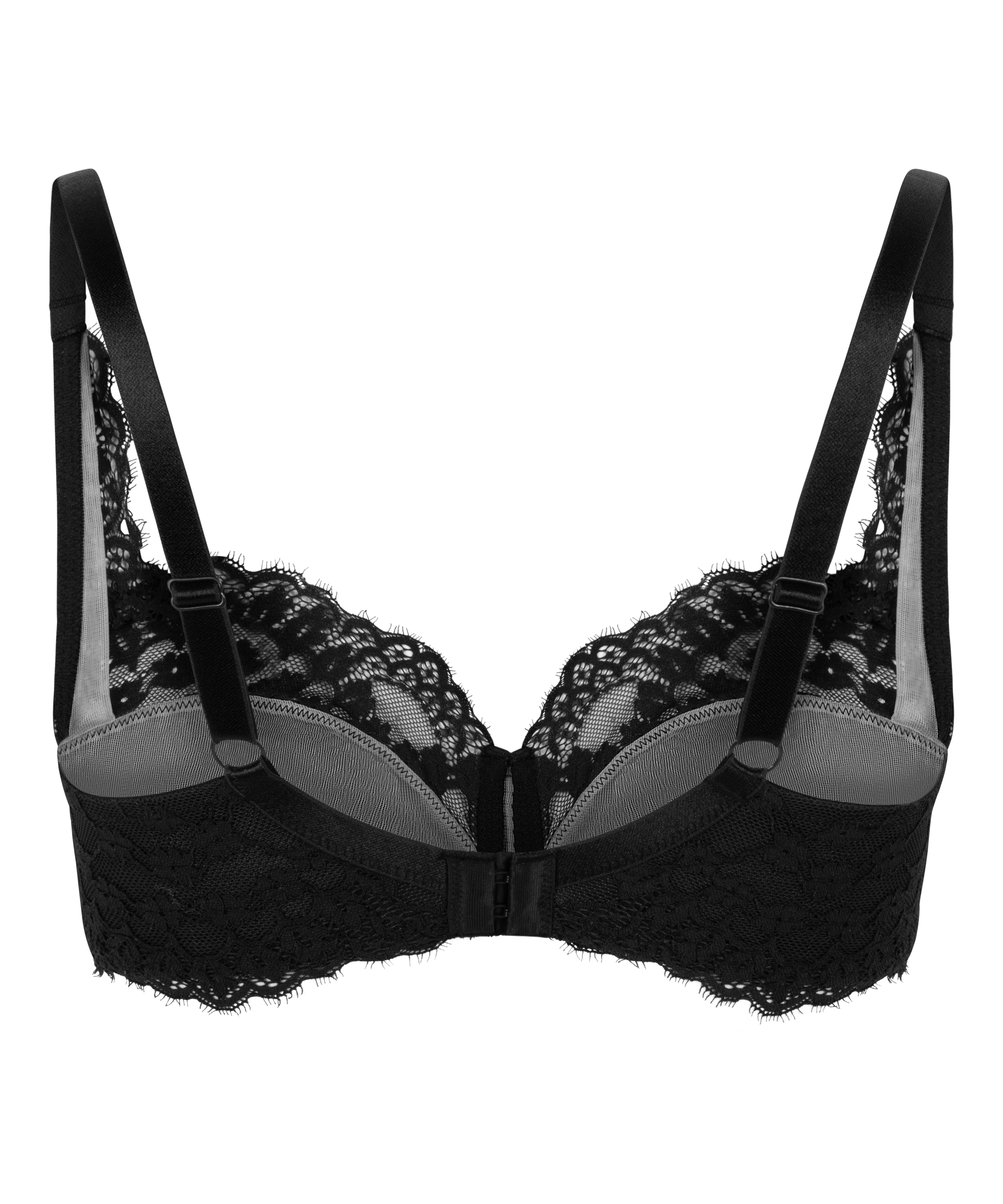 Soutien-gorge &agrave; armatures non-pr&eacute;form&eacute; Daisy, Noir, main