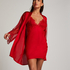 Kimono Satin Lace, Rood