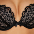 Soutien-gorge &agrave; armatures pr&eacute;form&eacute; maximiseur Lucia, Noir