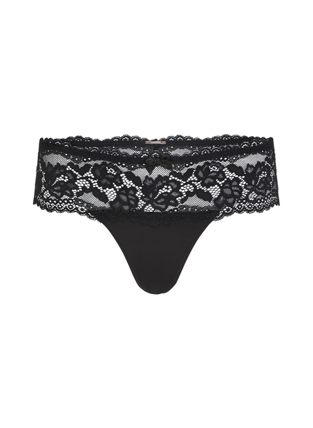 Lot de 3 boxers string Florence, Noir